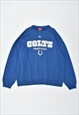 Vintage 90's NFL Sweatshirt Jumper Blue