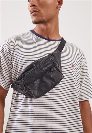 VINTAGE LEATHER FESTIVAL BUM BAG