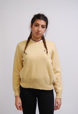 VINTAGE POLO RALPH LAUREN KNITTED JUMPER