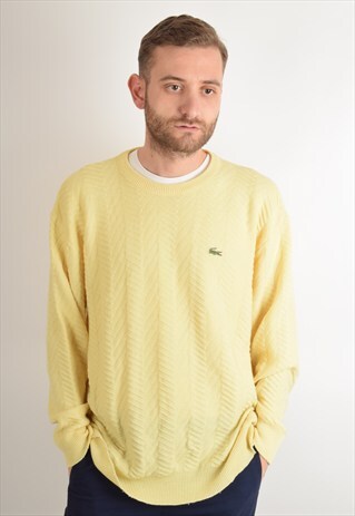 VINTAGE LACOSTE JUMPER MADE IN FRANCE (1745)