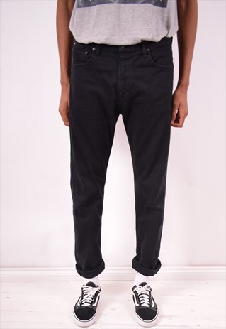 LEVI'S MENS VINTAGE JEANS W32 L34 BLACK 90S