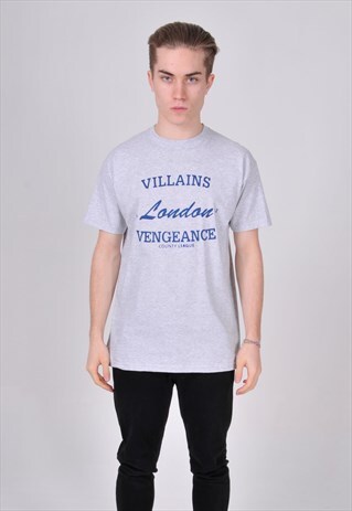 GREY LONDON LEAGUE T-SHIRT