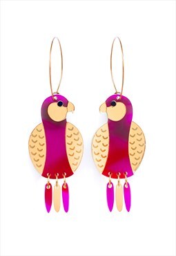 Parrot Handmade Earrings