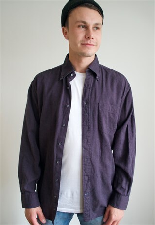 VINTAGE 90'S PLAIN SHIRT