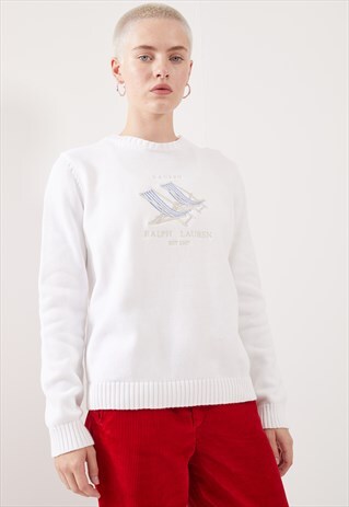 VINTAGE RALPH LAUREN KNITTED JUMPER
