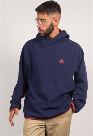 ADIDAS FLEECE HOODIE SWEATSHIRT