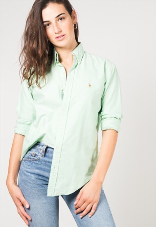 VINTAGE 80'S POLO RALPH LAUREN OVERSIZED SHIRT / 0080 / 305