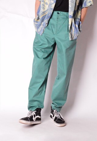 VINTAGE 90S GREEN PANTS