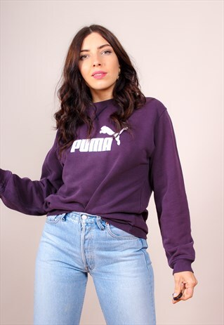 VINTAGE 90S OVERSIZED PUMA SWEATSHIRT