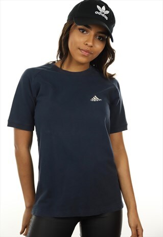 VINTAGE ADIDAS SMALL LOGO T SHIRT TEE