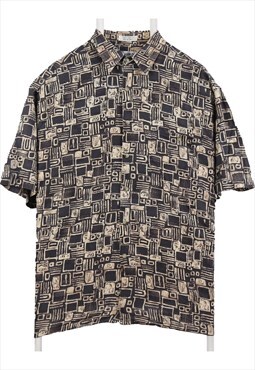 Vintage 90's Pierre Cardin Shirt Hawaiin Crazy Button Up