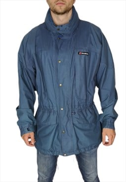 90's Berghaus Aquafoil Rain Jacket With Hood Size XL