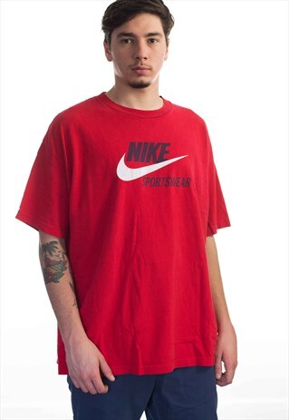 VINTAGE NIKE LOGO T-SHIRT 90S XXL 10