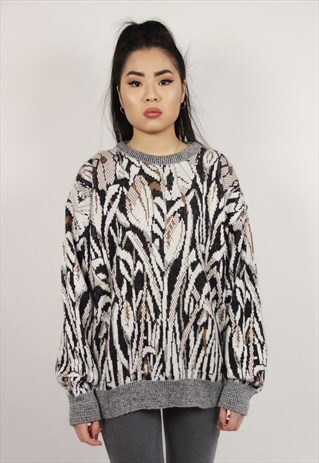 VINTAGE 90S PATTERNED JUMPER
