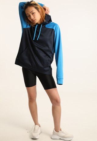 VINTAGE NIKE PRINTED LOGO HOODIE