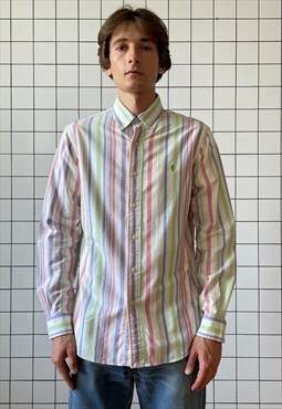 Vintage POLO RALPH LAUREN Shirt Button Up Long Sleeve 
