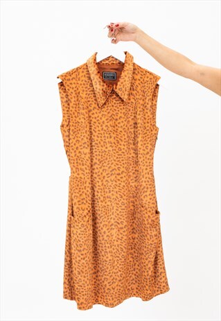 VINTAGE - GIANNI VERSACE SUEDE DRESS