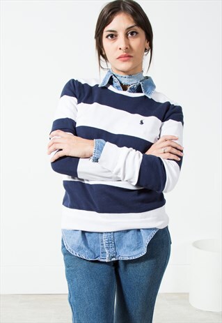 VINTAGE POLO RALPH LAUREN KNIT JUMPER / S282