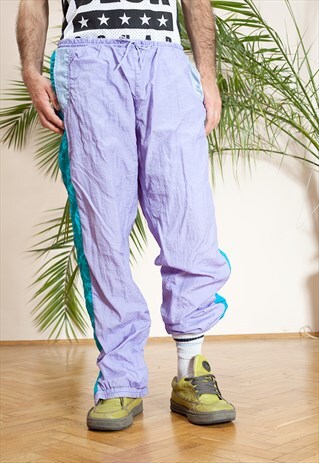 VINTAGE TRACKSUIT NYLON PANTS