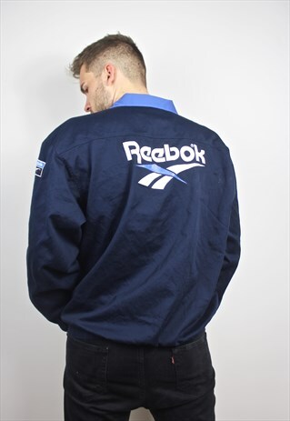 90'S VINTAGE RARE NAVY SPELL-OUT PULLOVER SWEATSHIRT