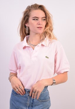 Vintage Lacoste Polo Shirt Pink