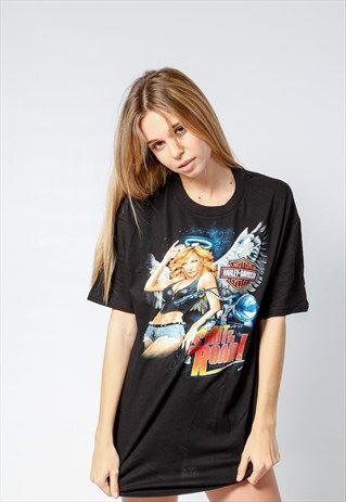 VINTAGE HARLEY DAVIDSON T-SHIRT DEAD STOCK