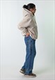 BLUE DENIM 90S BAGGY HIP HOP  CARGO SKATER TROUSERS PANTS