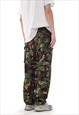 VINTAGE US ARMY DPM CAMO MILITARY CARGO PANTS COMBAT GREEN