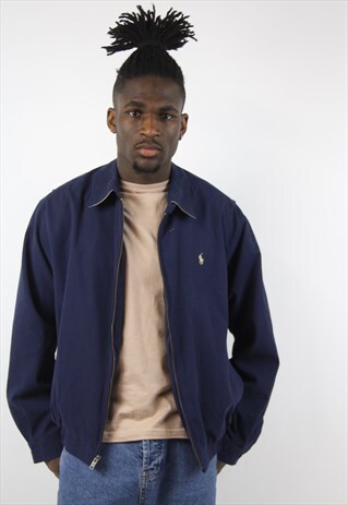 VINTAGE POLO RALPH LAUREN NAVY JACKET