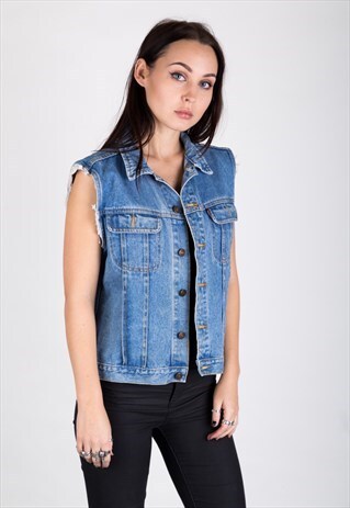 VINTAGE 90S DENIM GILET