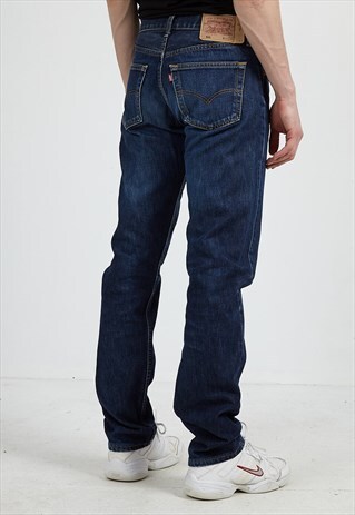 VINTAGE BLUE LEVI'S 501 FIT DENIM JEANS