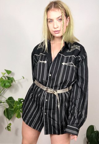 VINTAGE 90S WESTERN BLOUSE