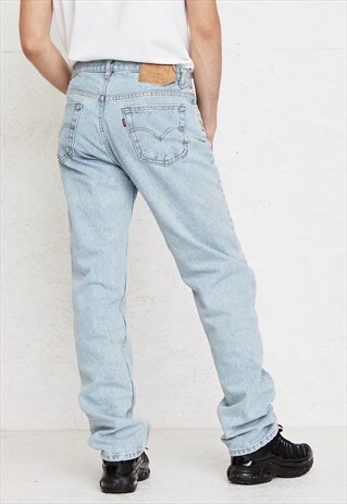 VINTAGE BLUE LEVI'S 501 FIT DENIM JEANS