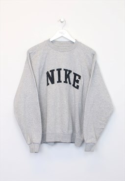 Vintage Nike Sweatshirt in Grey. Best Fits S