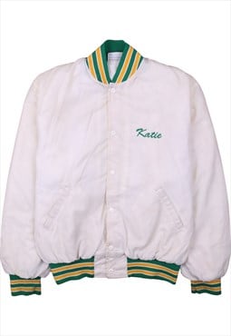 Vintage 90's Crem Windbreaker Sportswear Button Up Beige