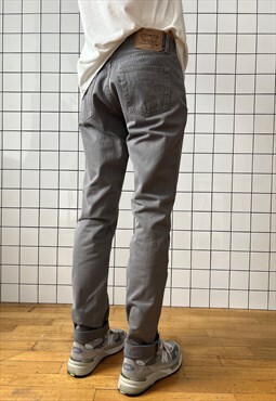 Vintage LEVIS Pants 90s Grey