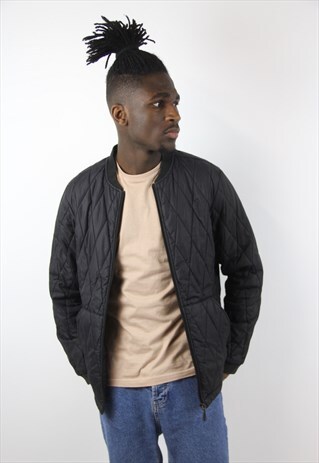 VINTAGE DIESEL QUILTED BOMBER JACKET