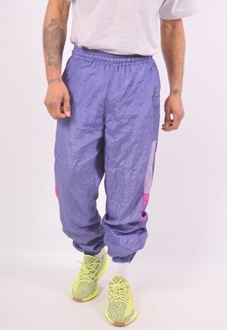 VINTAGE TRACKSUIT TROUSERS PURPLE