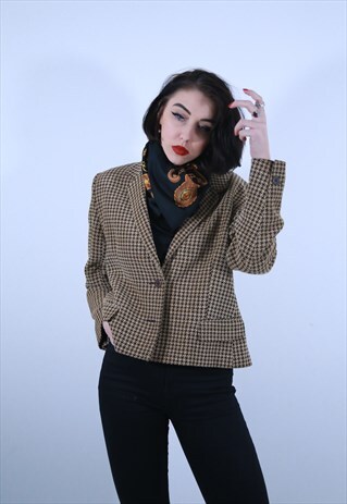 HOUND TOOTH BLAZER