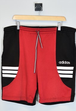 Vintage 1990's Adidas Shorts Red XLarge