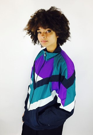 VINTAGE FESTIVAL 80S RAVE WINDBREAKER JACKET