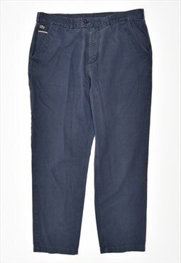 Vintage Lacoste Trousers Slim Chino Navy Blue