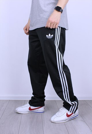 VINTAGE ADIDAS ORIGINALS MENS SPORTS JOGGERS PANTS