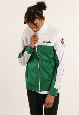 VINTAGE FILA EMBROIDERED ITALIA FESTIVAL JACKET