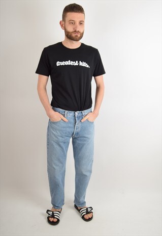 VINTAGE LEVI'S JEANS 501 W33 L30 90'S (1918)