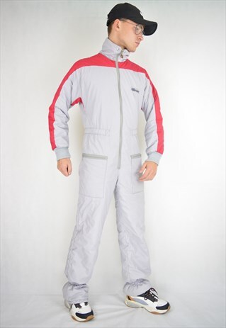 VINTAGE TWO COLOUR ELLESSE ONE PIECE TRACKSUIT / UNISEX