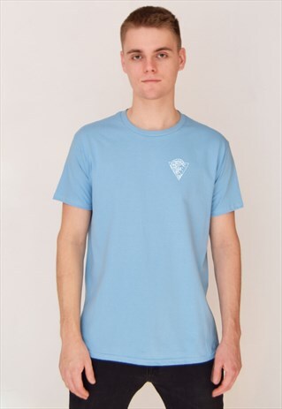 BLUE WAVES (WHITE) T-SHIRT