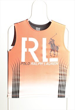 Vintage Polo Ralph Lauren Sportswear Vest Printed Logo