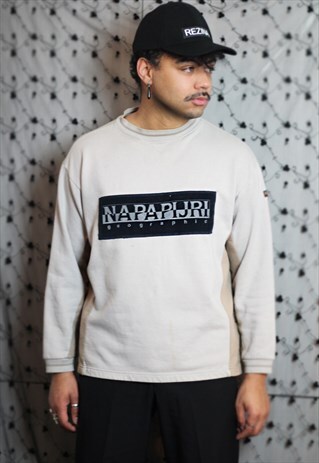 VINTAGE NAPAPIJRI LOGO JUMPER