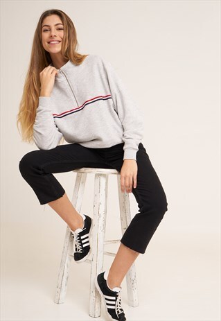 SPORTY SWEATSHIRT WITH ZIP